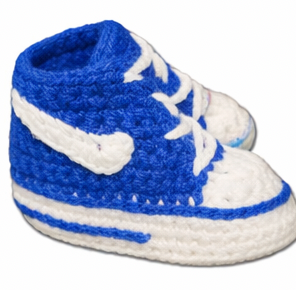 Knitted Baby Trainer Booties