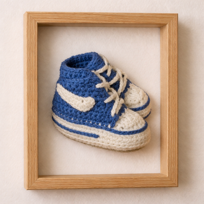 Knitted Baby Trainer Booties