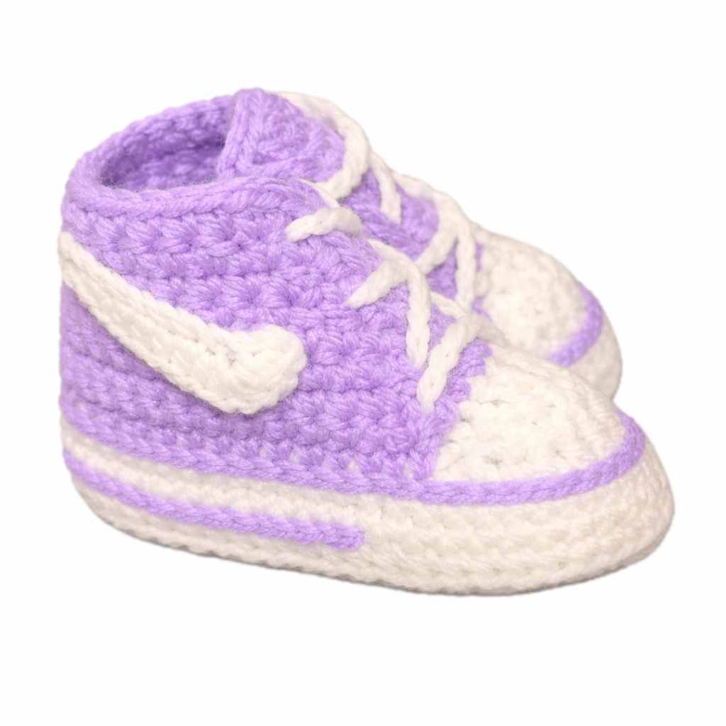 Knitted Baby Trainer Booties