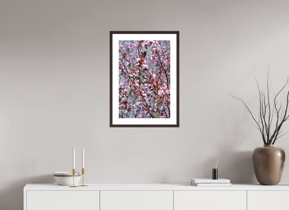 40 x 60 cm, Alder brown Country Garden III